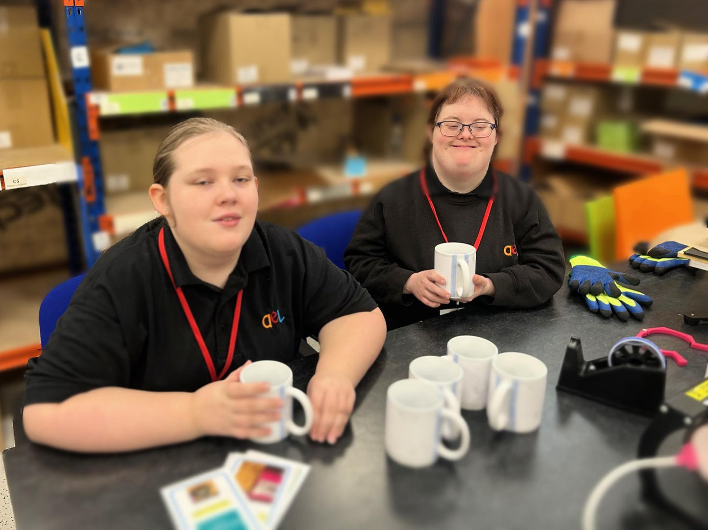 Personalised Mugs - Tea Time (Designed by our Trainees)