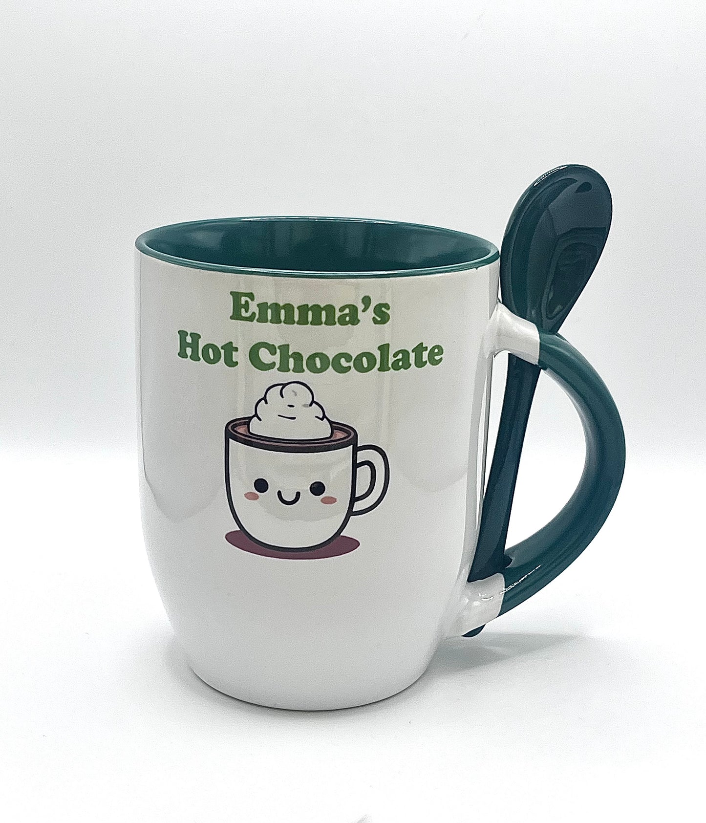 Personalised Mug with Spoon