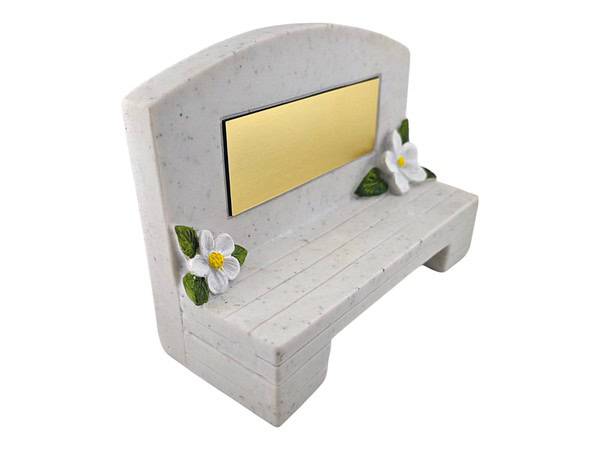 Small Memorial Grave Bench