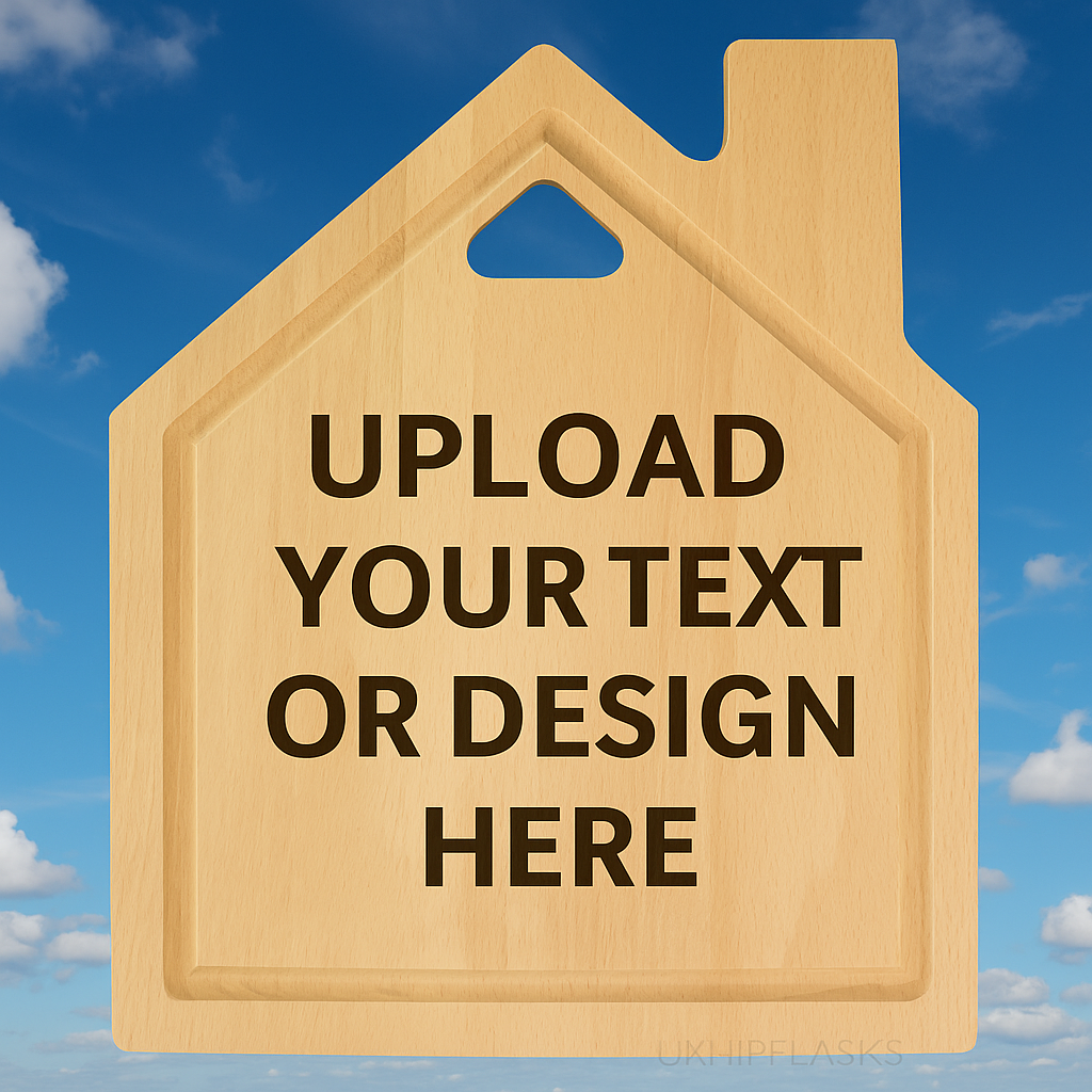 Personalised House Chopping Board