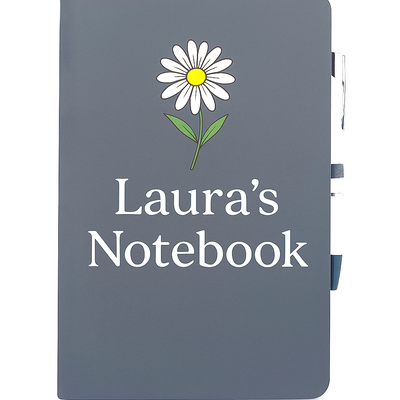 Personalised A5 Notebook with Pen