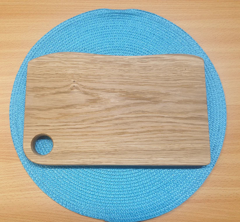 Personalised Chopping Board - Small Solid Oak
