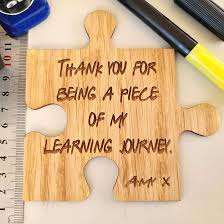 Personalised Coaster - Wooden Jig Saw