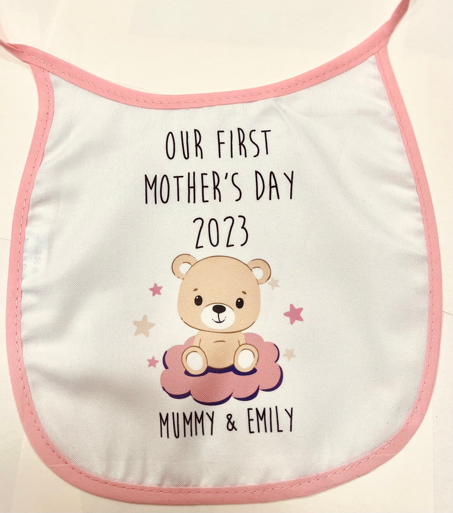 Our First Mother's Day Bib