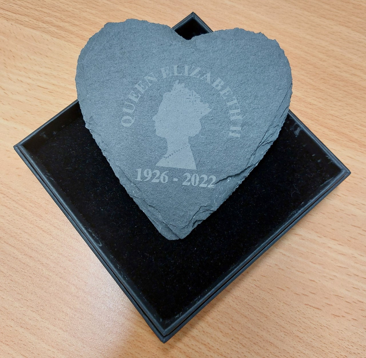 Queen Memorial Heart Coaster