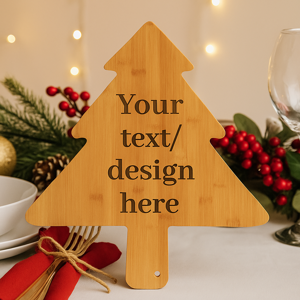 Personalised Christmas Tree Board
