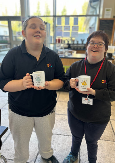 Personalised Mugs - Tea Time (Designed by our Trainees)