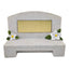 Small Memorial Grave Bench