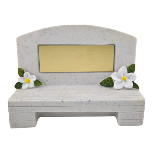 Small Memorial Grave Bench