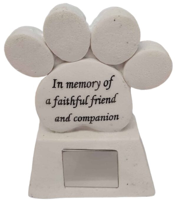 Pet Paw Memorial