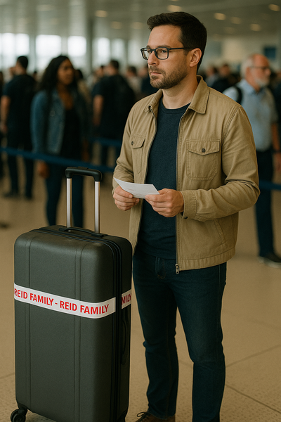 Personalised Luggage Strap