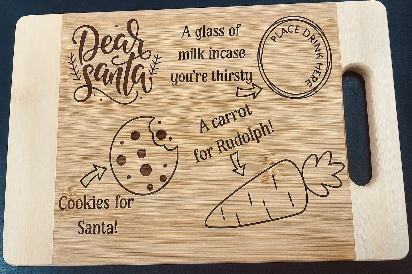 Christmas Eve Santa Tray