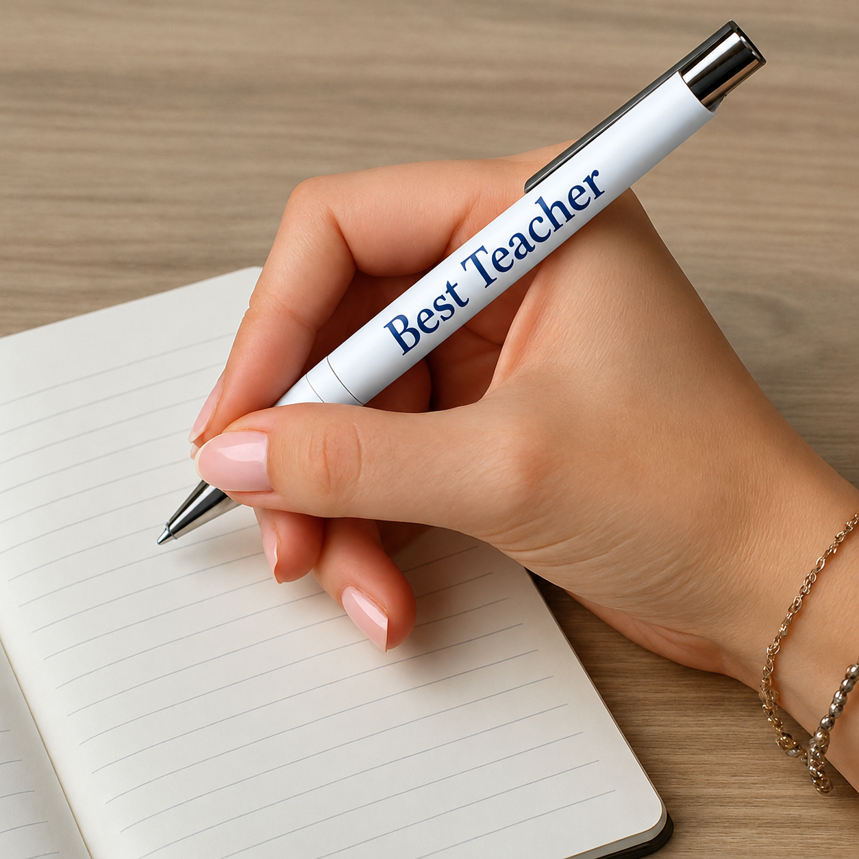 Personalised Pen in Velvet Pouch