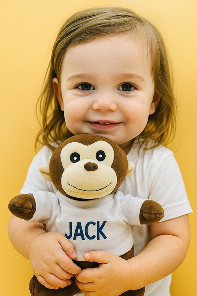Personalised Monkey Soft Toy