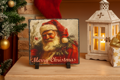 Personalised Photo - Square Slate