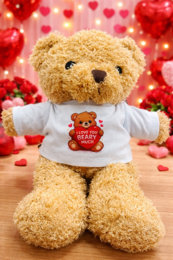 Be My Valentine Soft Toy – Choice of Cuddly Monkey or Teddy
