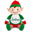 Personalised Christmas Elf Plush Toy