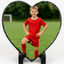 Personalised Photo - Heart Slate