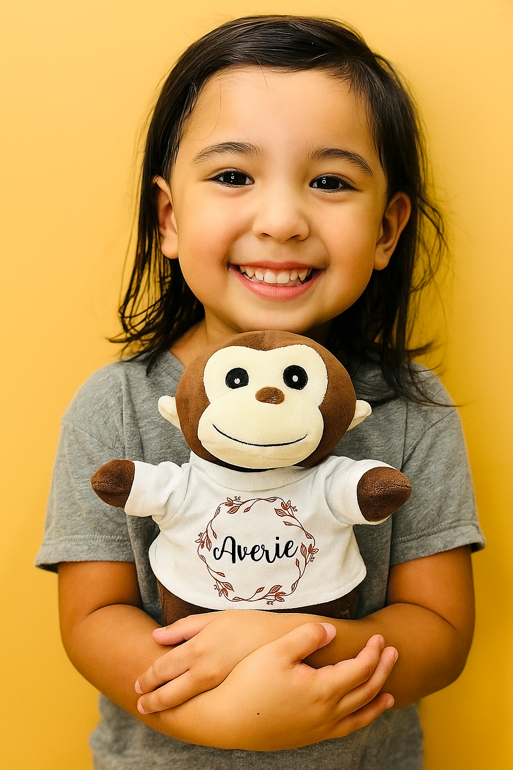 Personalised Monkey Soft Toy
