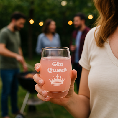 Personalised Hi Ball Glass