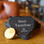 Personalised Slate Heart Coaster