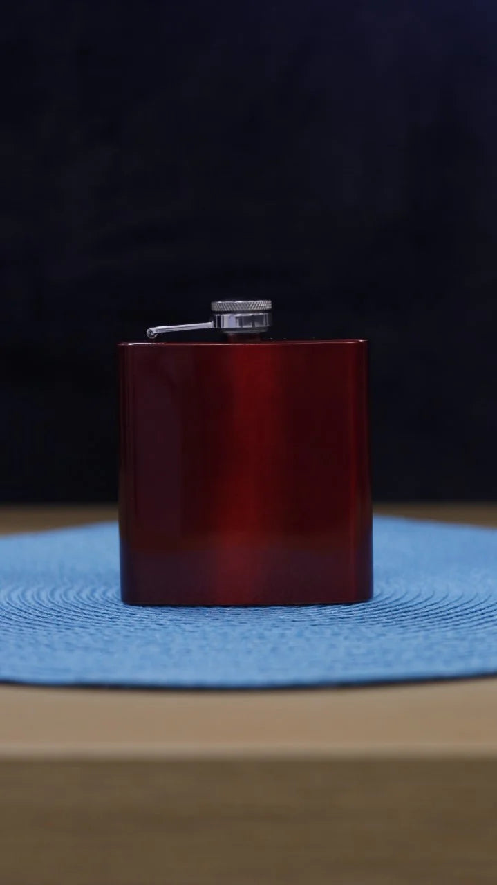 Personalised Hip Flask With Engraved Gift Box