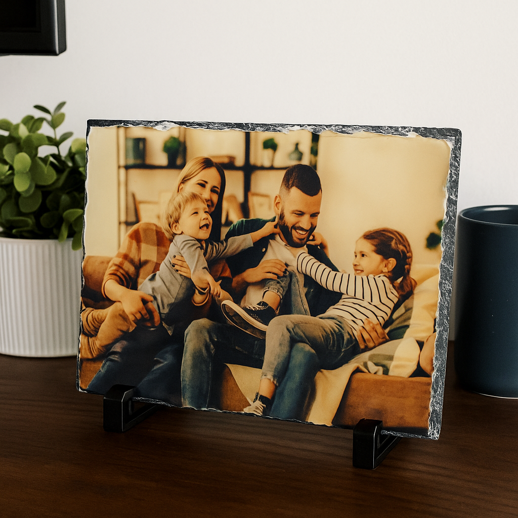 Personalised Photo - Landscape Slate