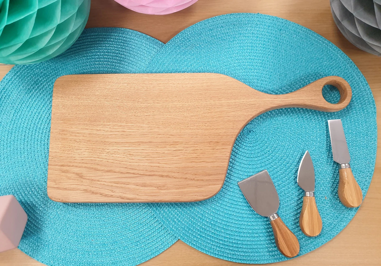 Personalised Solid Oak Paddle Board