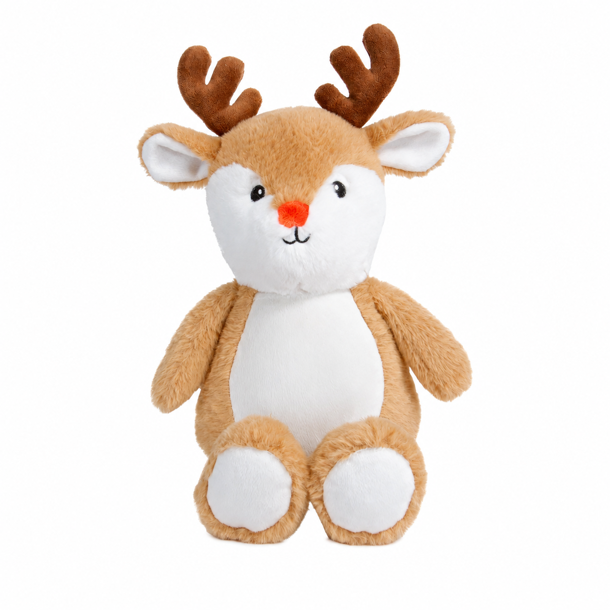 Personalised Christmas Reindeer Plush Toy