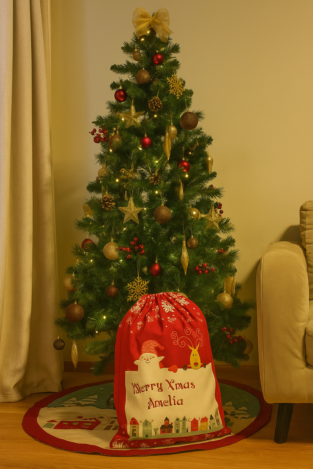 Personalised Santa Sack