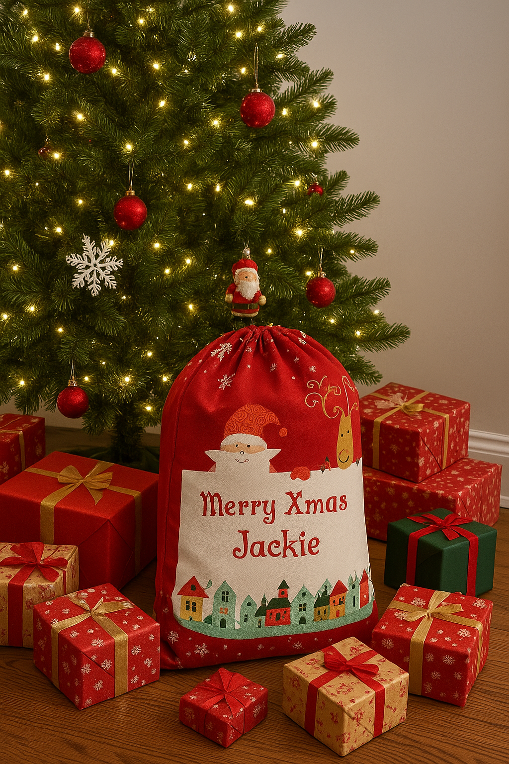 Personalised Santa Sack