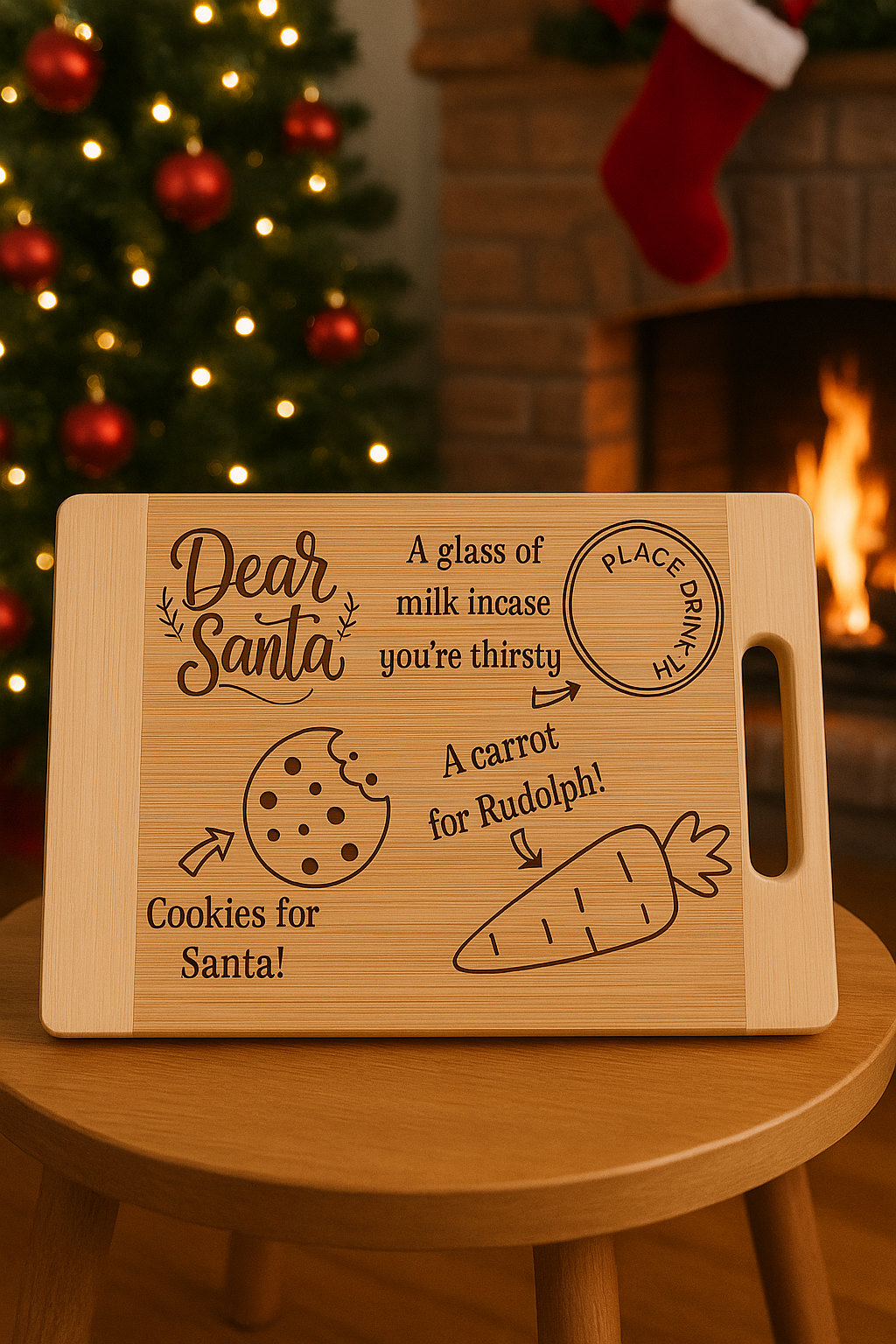 Christmas Eve Santa Tray