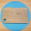 Personalised Solid Oak Small Chopping Board