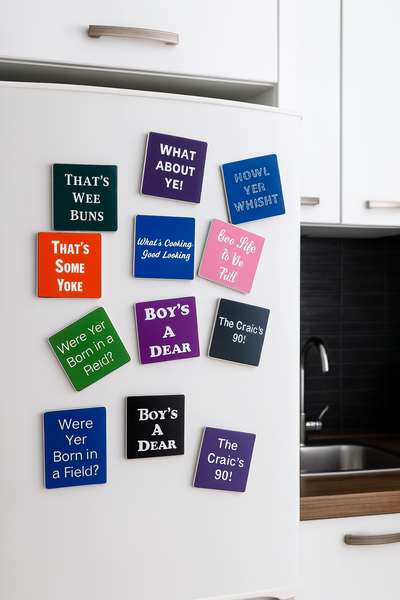 Northern Ireland Slang Fridge Magnets