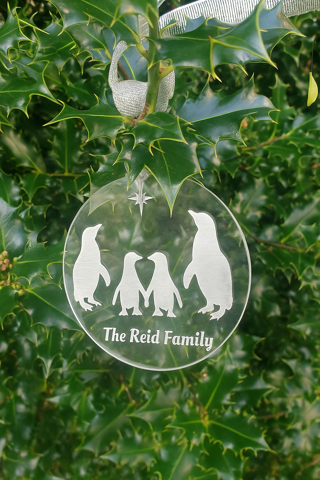Personalised Christmas Bauble - Family