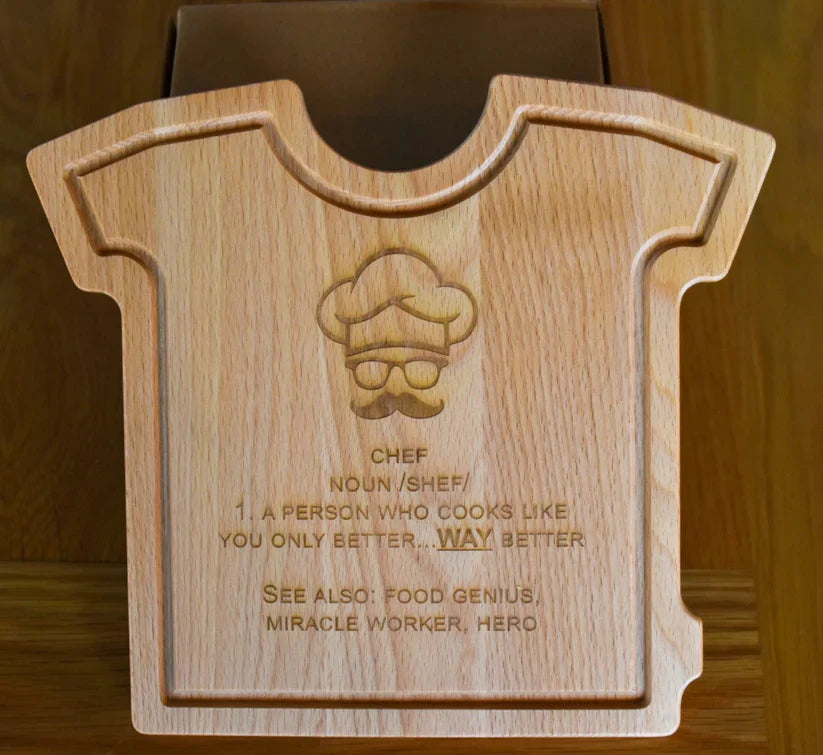 Personalised T-Shirt Chopping Board