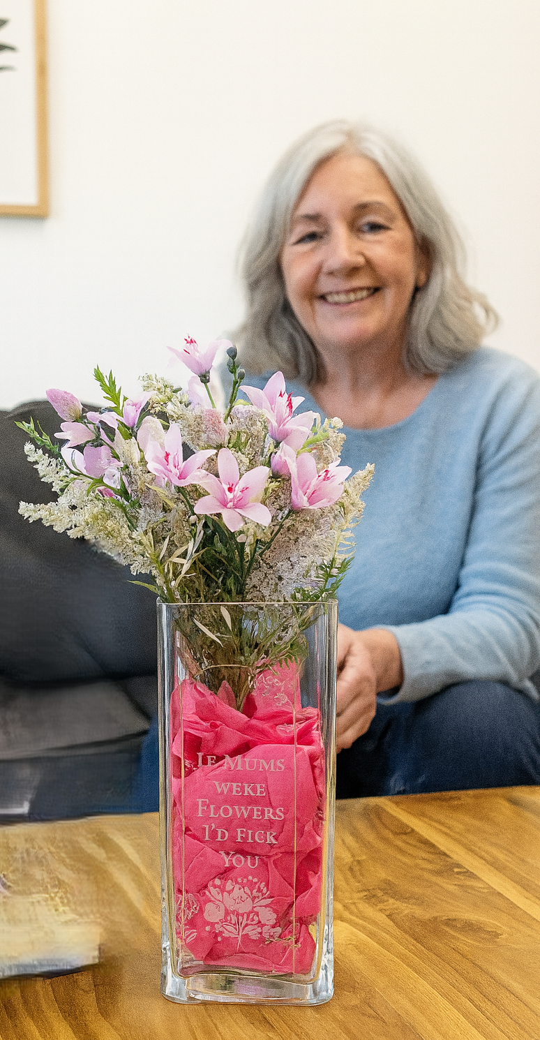 Personalised Vase -  Mum/Granny/Friend