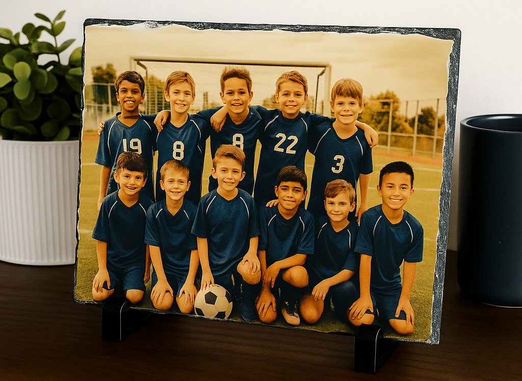 Personalised Photo - Landscape Slate