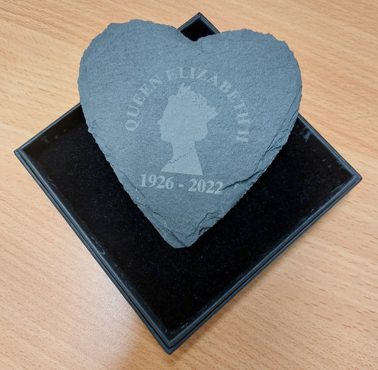 Queen Memorial Heart Coaster